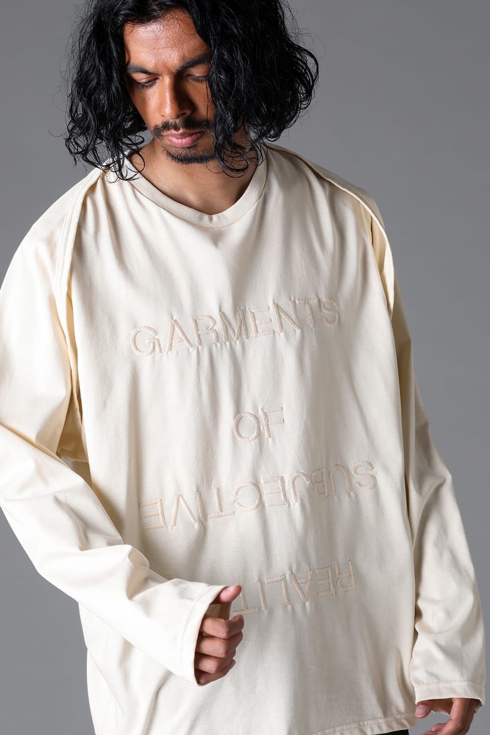 《2026SS先行予約》Shiva Long Sleeve Tee "Black / Cream" /シヴァロングスリーブTee"ブラック/クリーム"