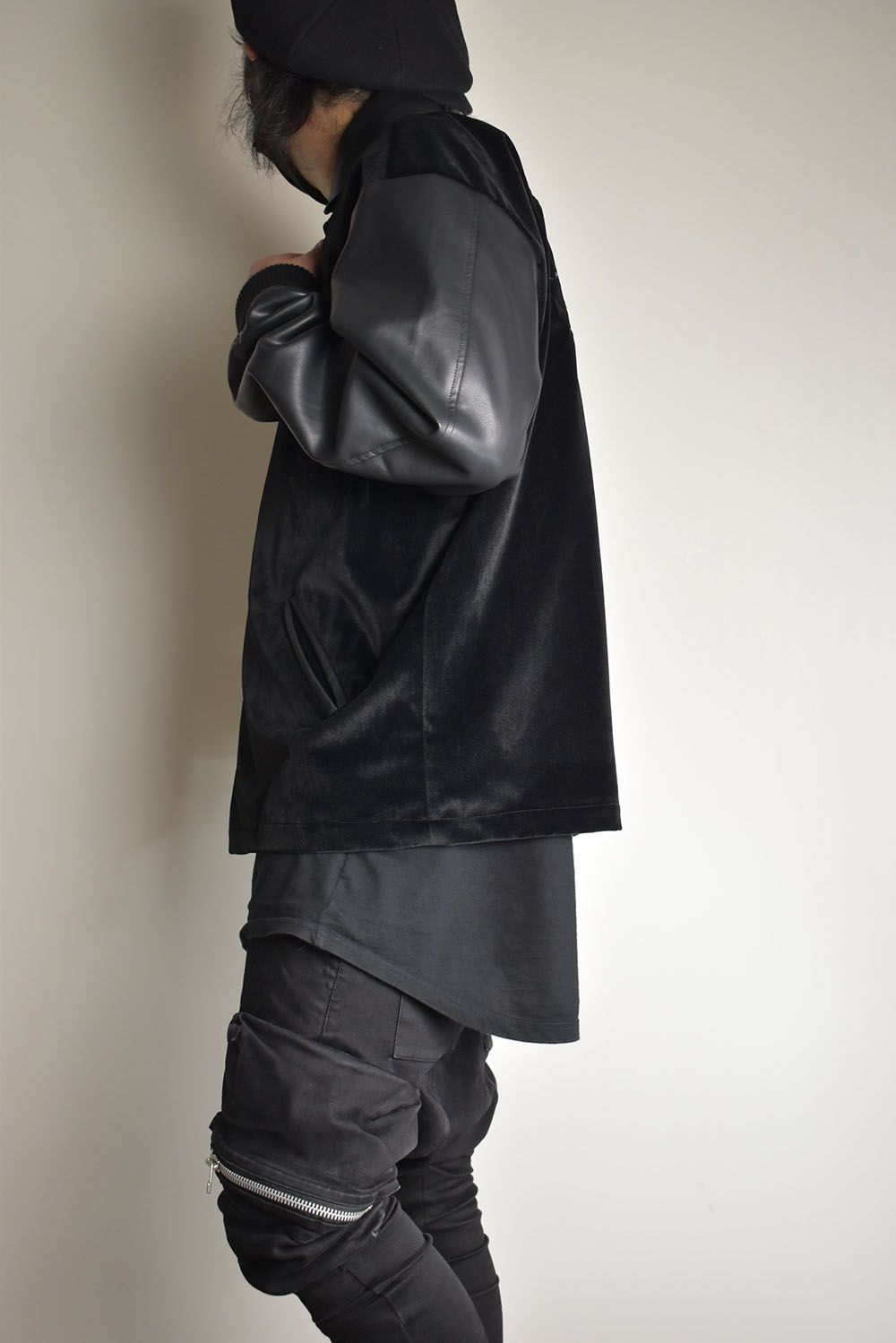 Two Face Coach Jacket"Black" / ツーフェイスコーチジャケット"ブラック"