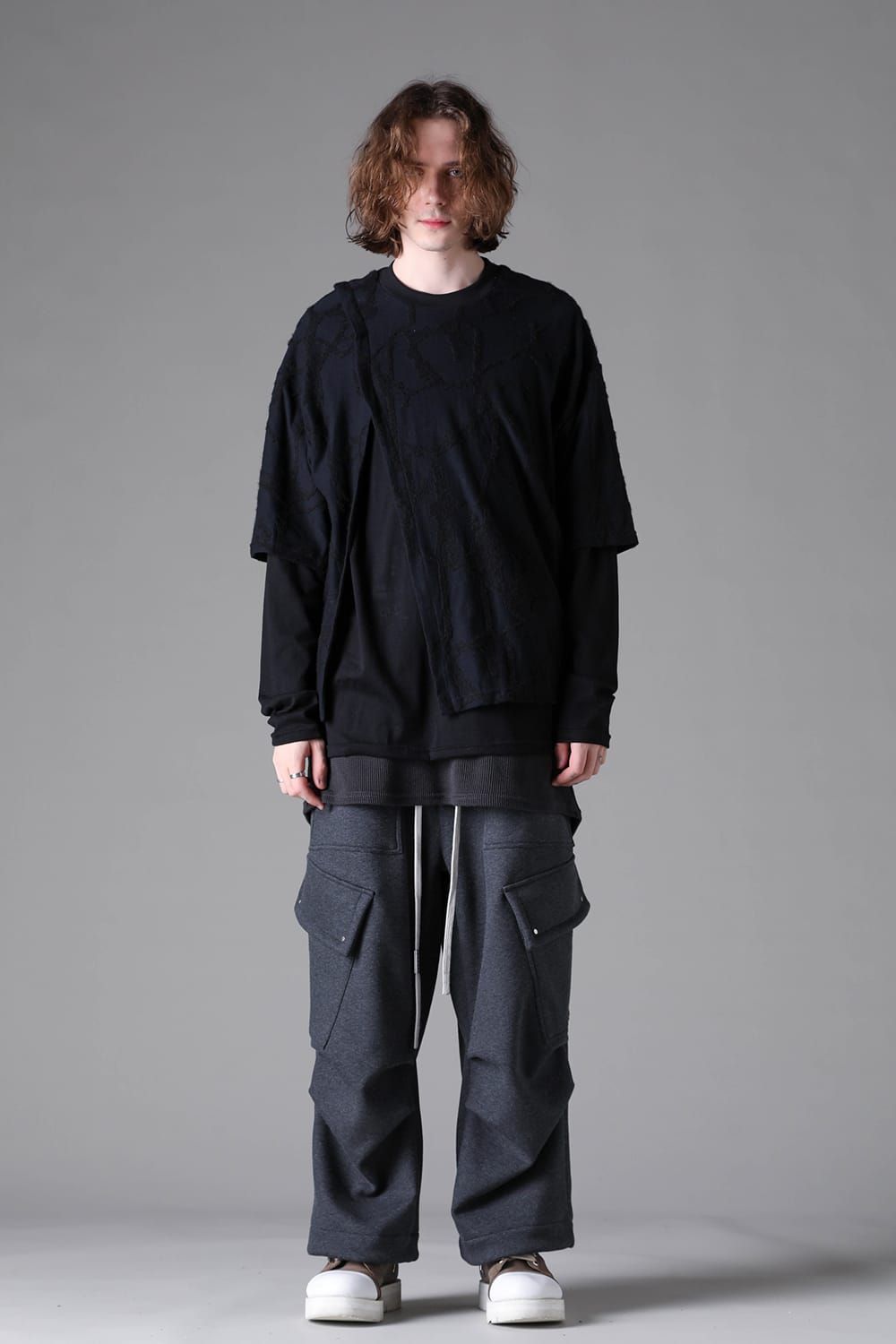 《2026AW先行予約》Leyerd Long Sleeve "Black " / レイヤードロングスリーブ"ブラック"