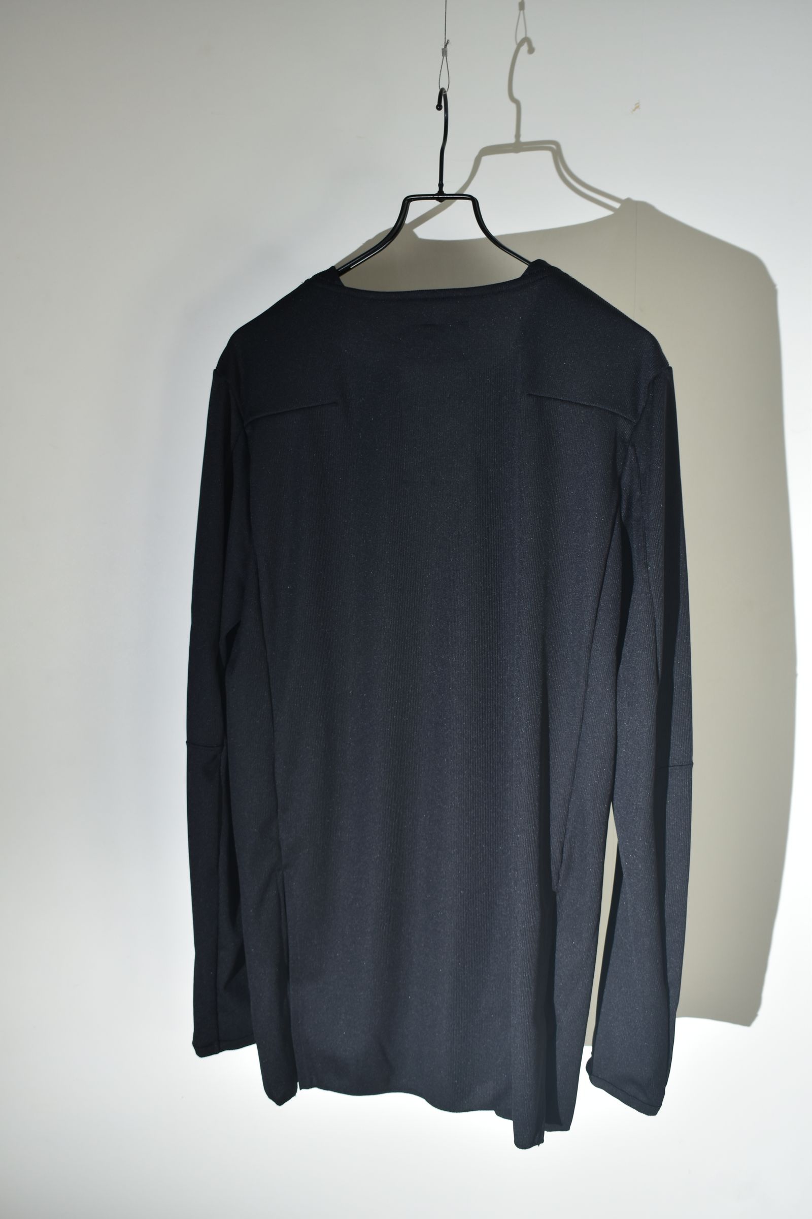 基層 Long Sleeve_01 "Black" / 基層ロングスリーブ"ブラック"