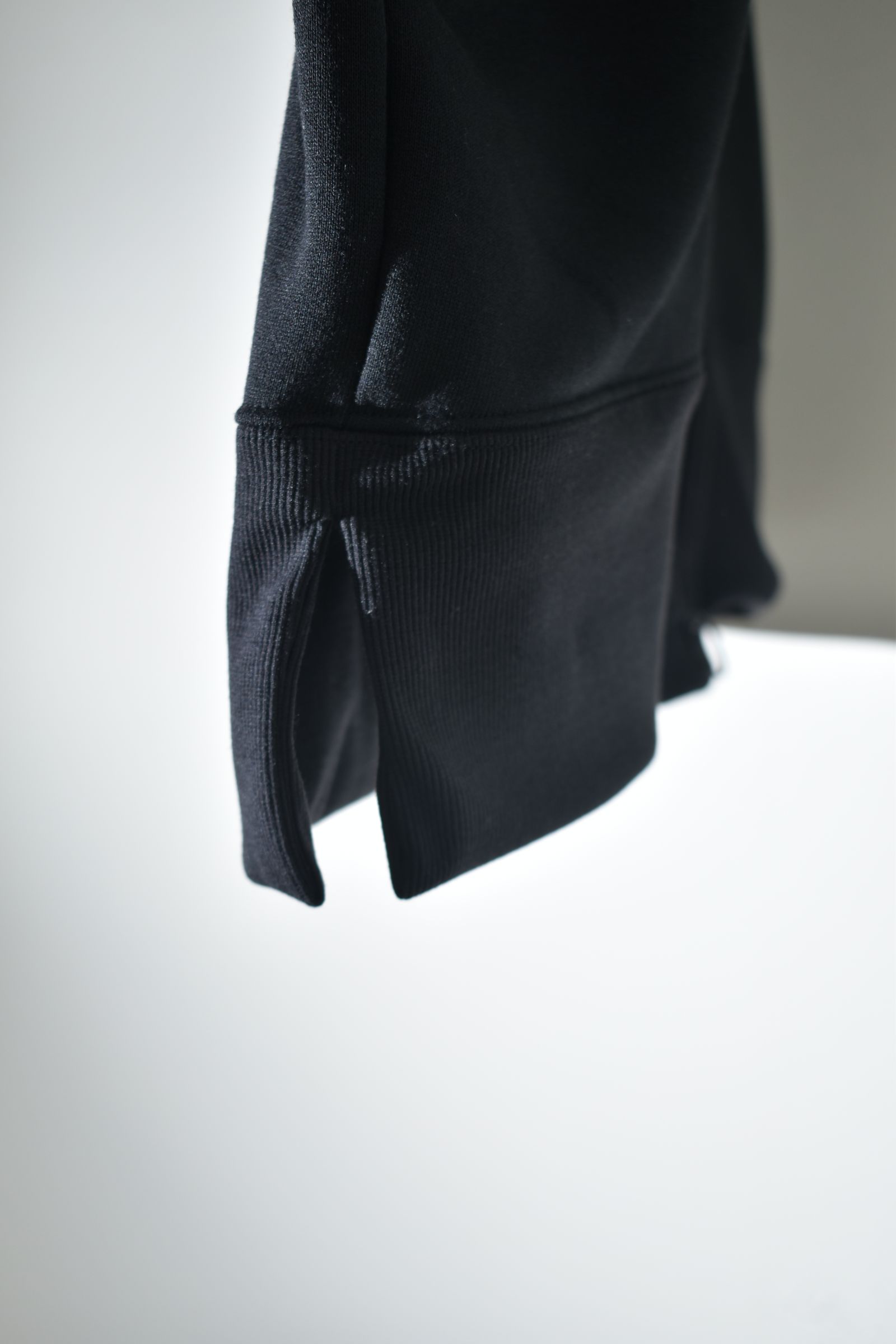 No Sleeve Zip Hoodie"Black" / ノースリーブジップフーディ"ブラック"