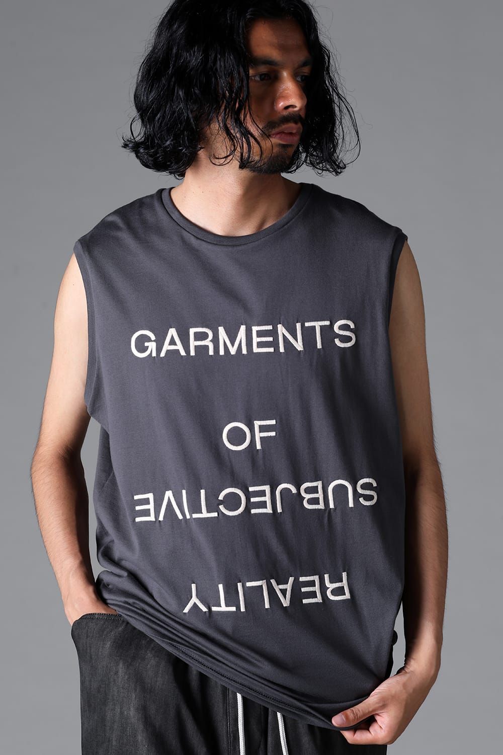 《2026SS先行予約》Tank Top"Black /White /Stone /Grey" /タンクトップ"ブラック/ホワイト/ストーン/グレー"