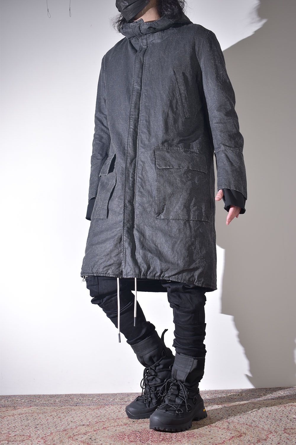 ブルゾンっぽく着れるコート