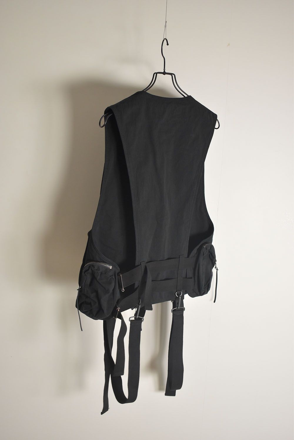 Cotton Twill Tactical Vest "Black" / 綿ツイルタクティカルベスト"ブラック"