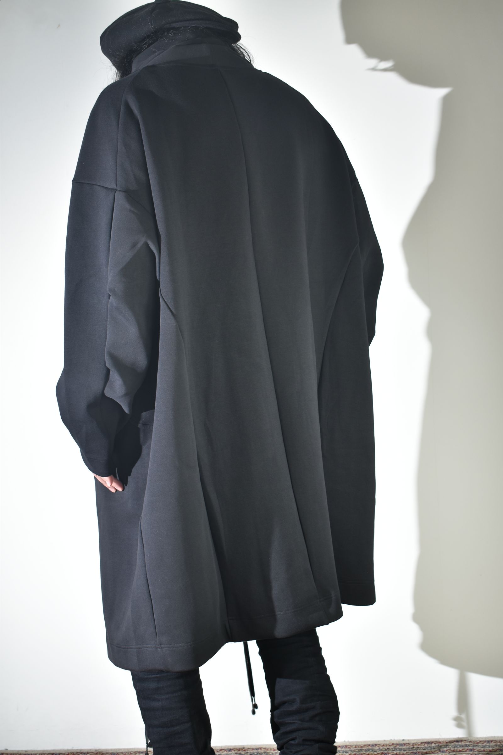 Rap Jersey Coat "Black" / ラップジャージーコート"ブラック"