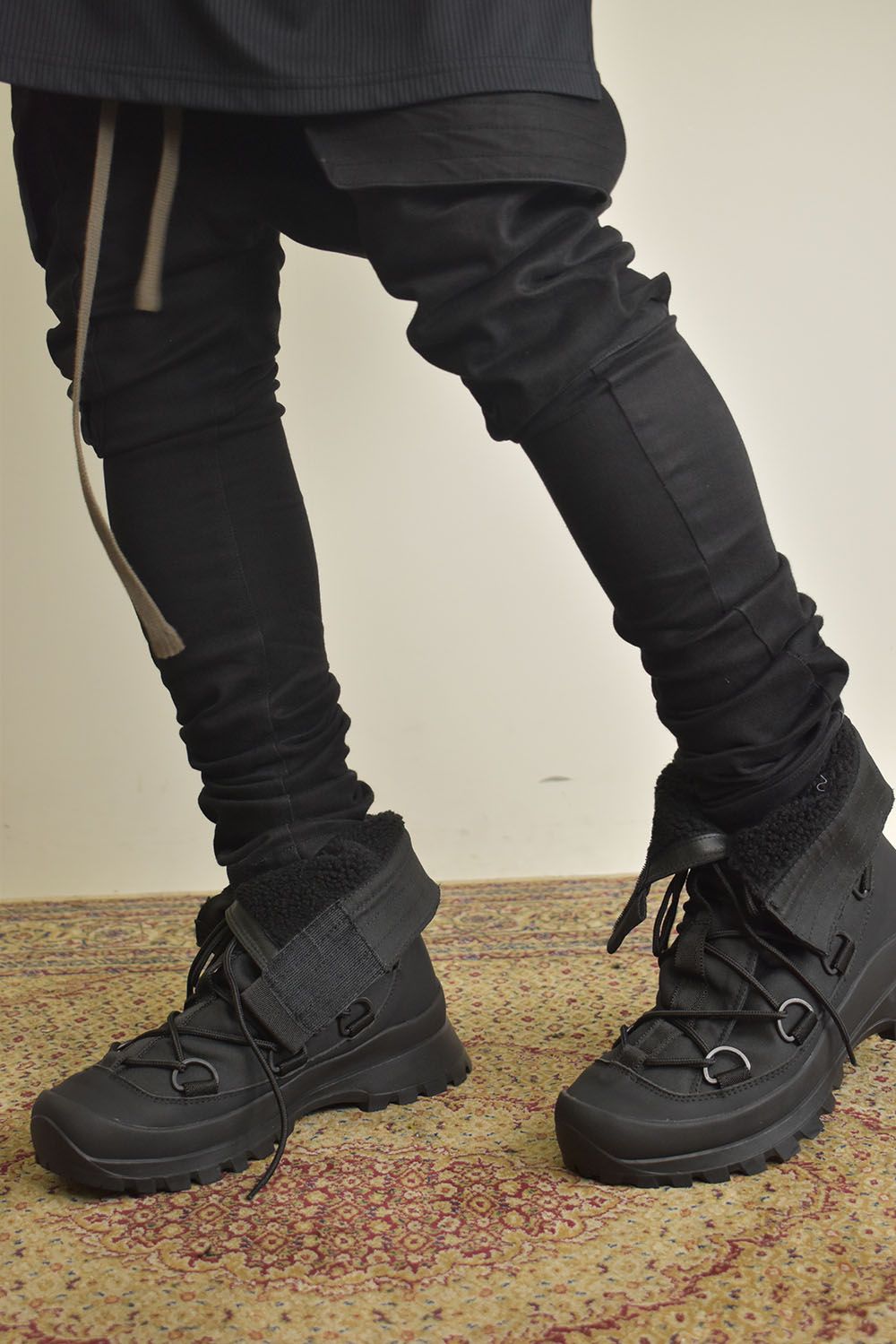 High Cut Sneaker "Black" / ハイカットスニーカー"ブラック"