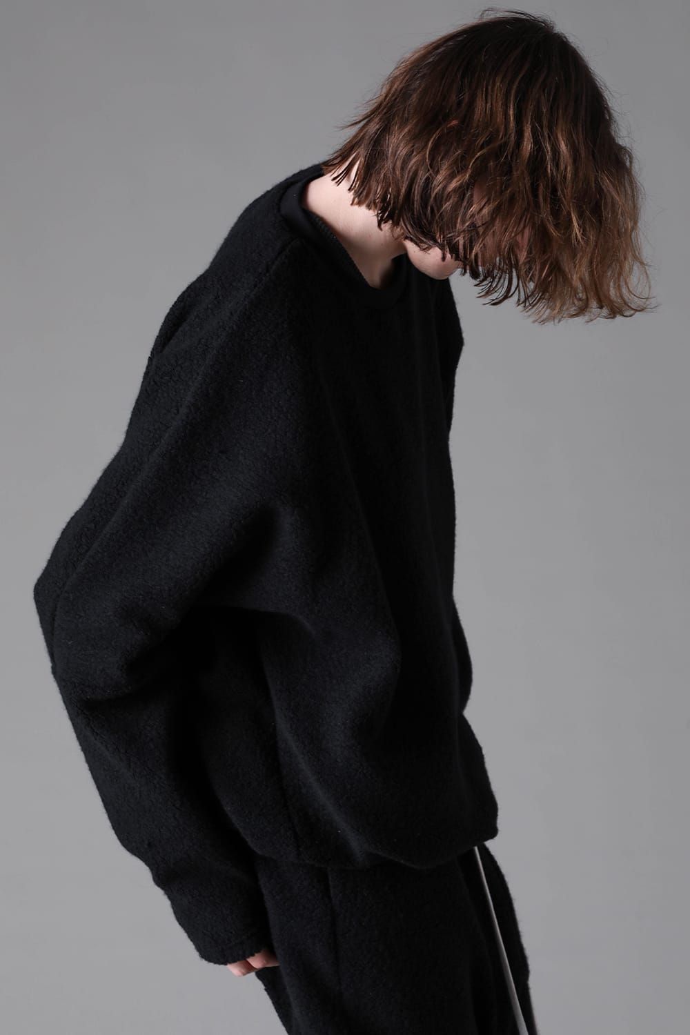 《2026AW先行予約》Dolman  Pullover"Black / Khaki" / ドルマンプルオーバー"ブラック/カーキ"