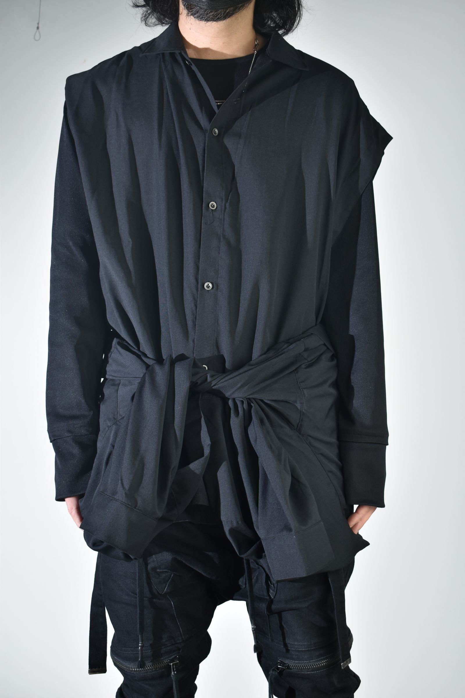 Coalesce Shirts"Black " / コウアレスシャツ"ブラック"