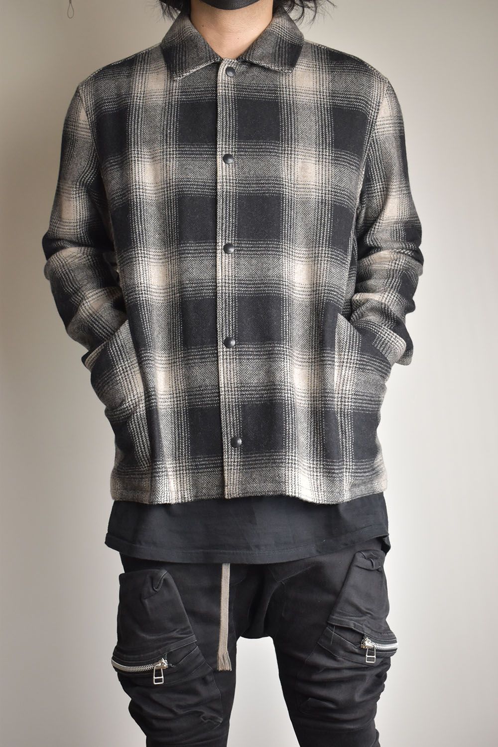 Flannel Shirts"Mix Black"/フランネルシャツ"ミックスブラック"