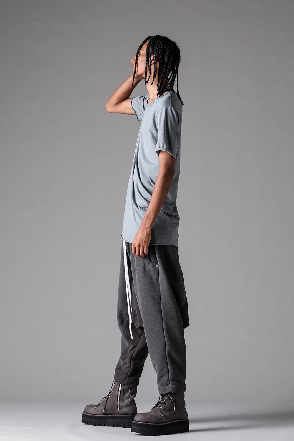 《2027SS先行予約》Sarrouel Esay Pants"Khaki" / サルエルイージーパンツ"カーキ"