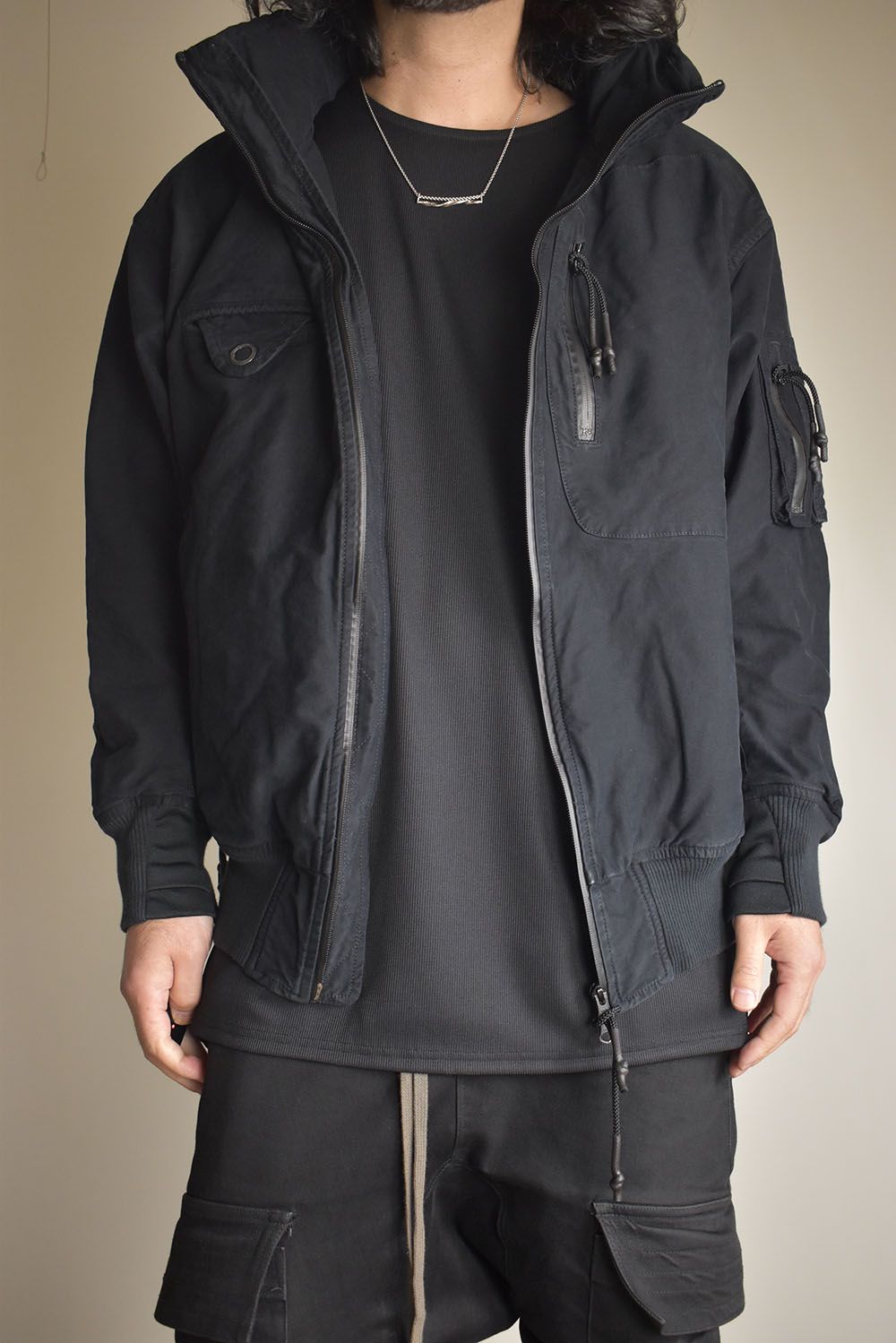 Bomber Jacket"Black" / ボンバージャケット"ブラック"
