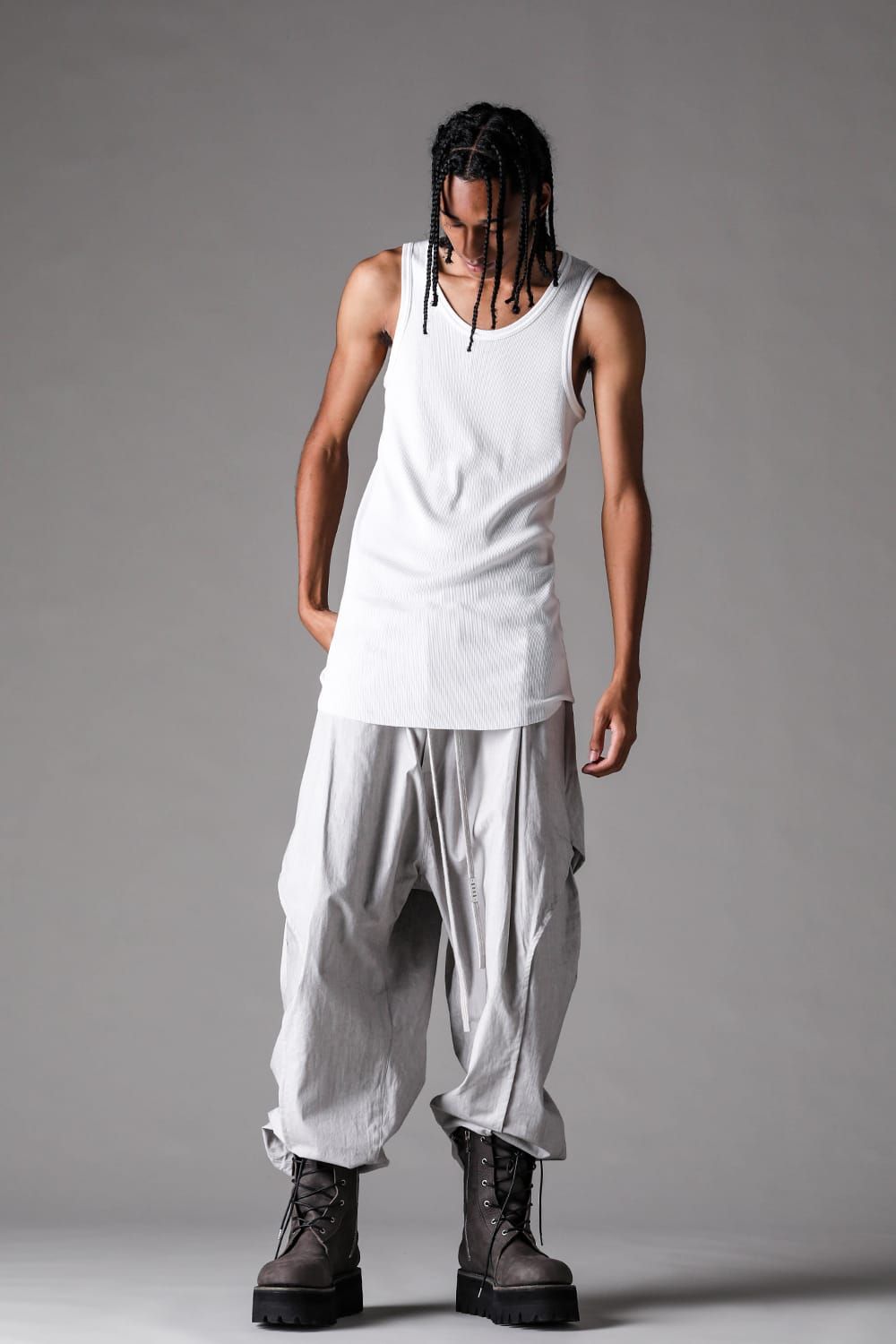 《2027SS先行予約》Regular Rib Tank Top"Ivory" / レギュラーリブタンクトップ "アイボリー"