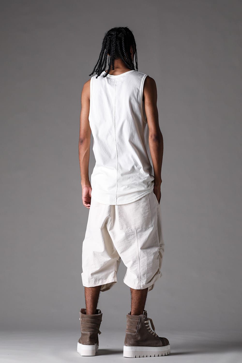 《2027SS先行予約》Regular  Tank Top"Black / Ivory / Grey / Greige" / レギュラータンクトップ "ブラック / アイボリー /グレー / グレージュ"