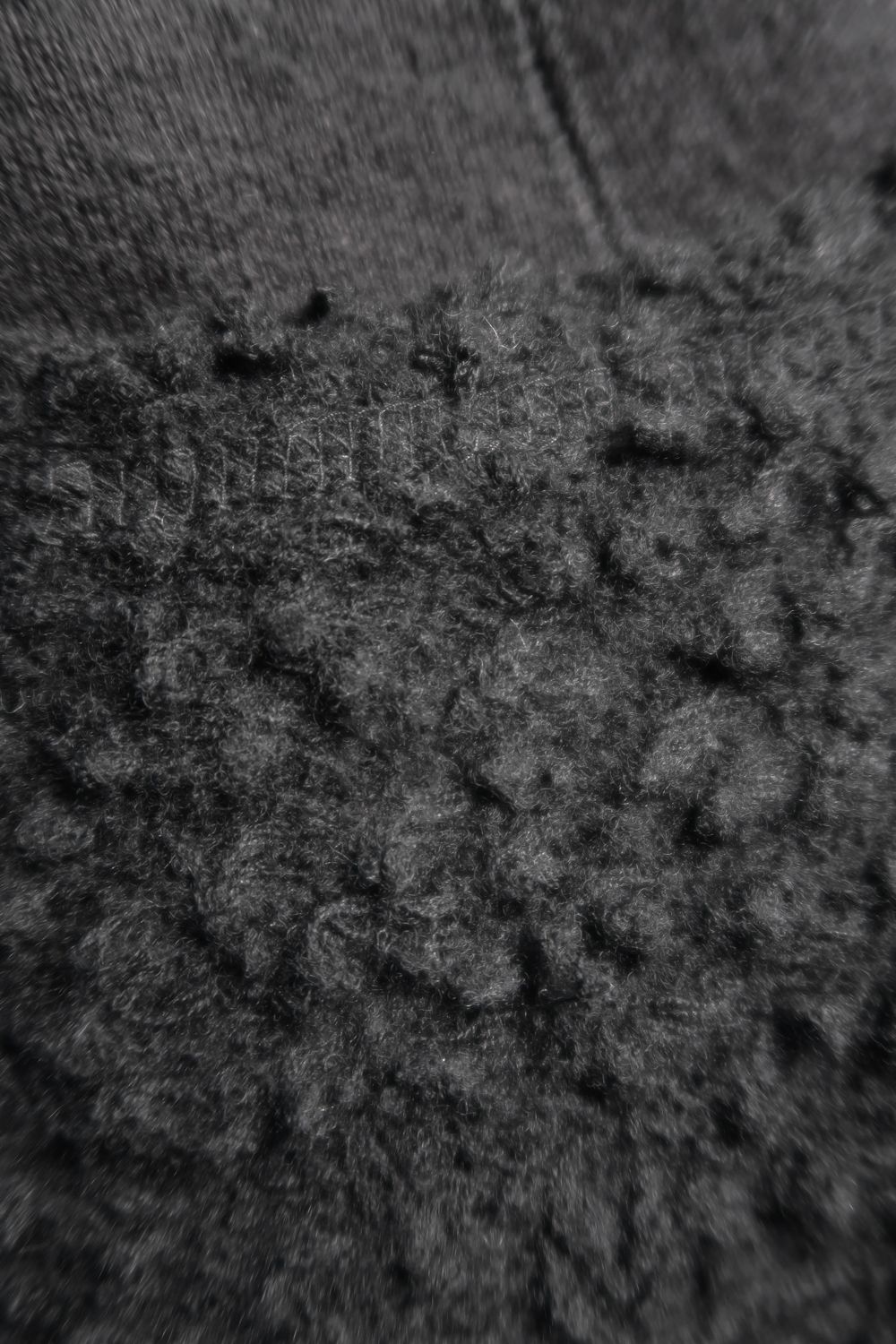 Dread Boa Zip Up Jacket"Black" / ドレッドボアジップアップジャケット"ブラック"