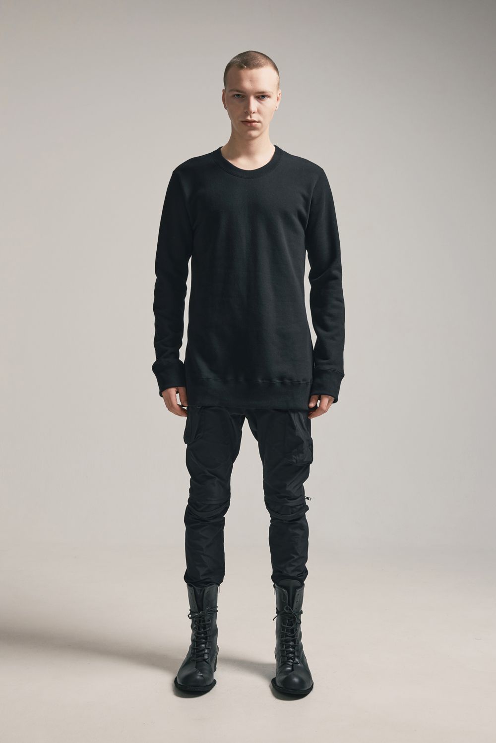 Over Sized Pullover"Black" / オーバーサイズプルオーバー"ブラック"