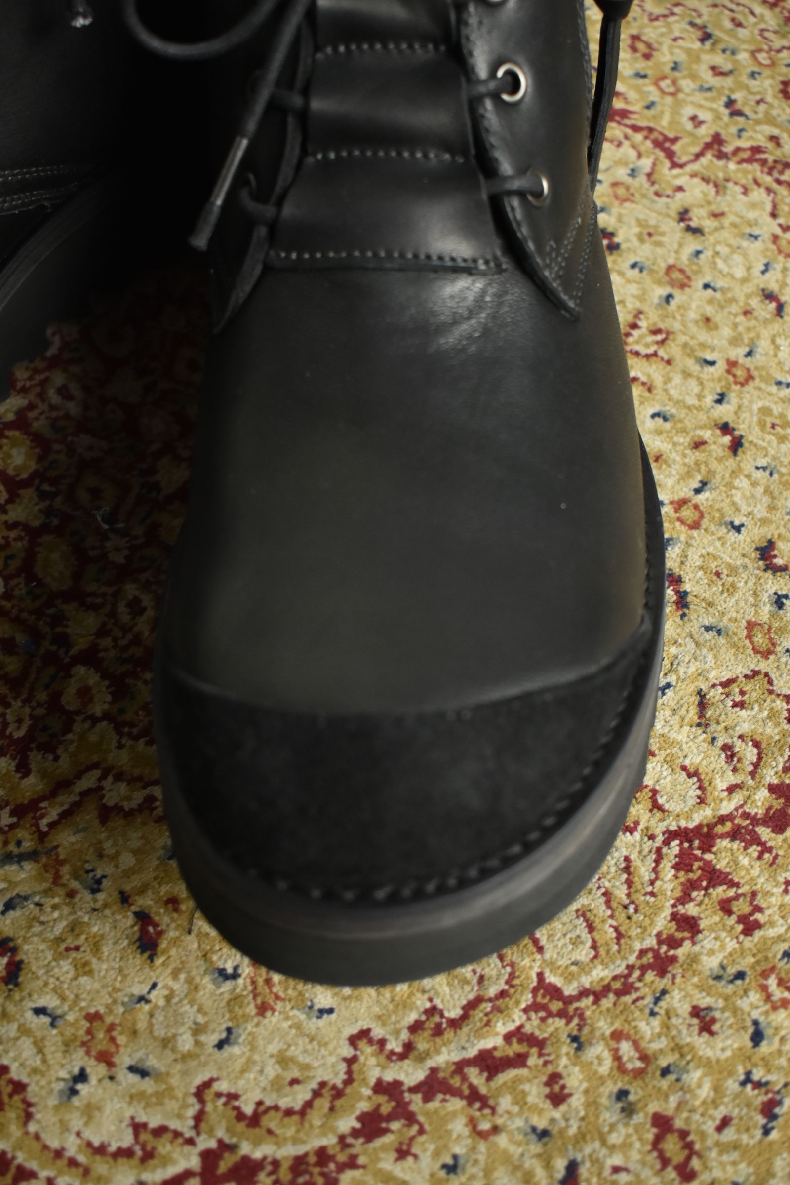Horse Leather Derby Shoes"Black" / ホースレザーダービーシューズ"ブラック"