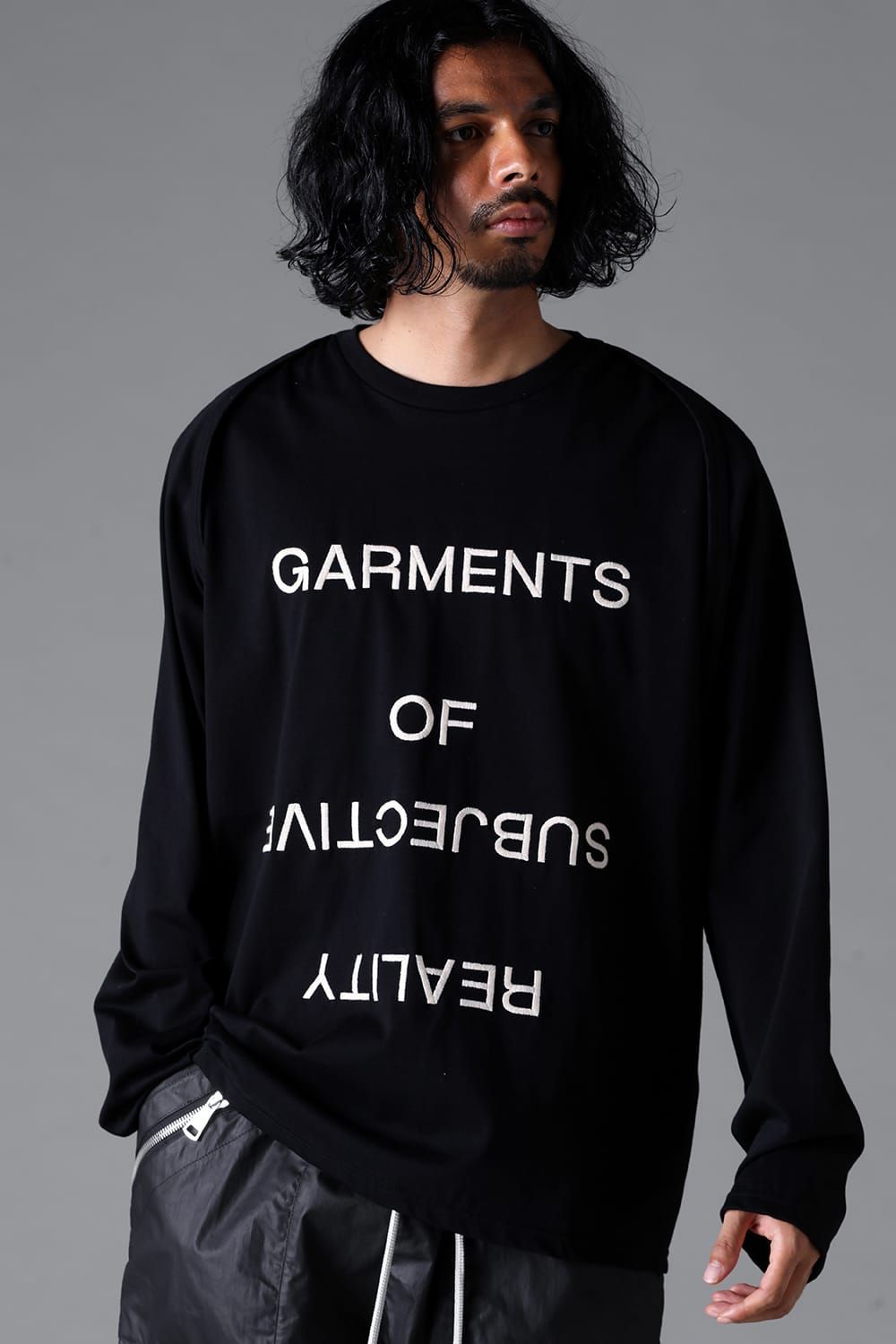 《2026SS先行予約》Shiva Long Sleeve Tee "Black / Cream" /シヴァロングスリーブTee"ブラック/クリーム"