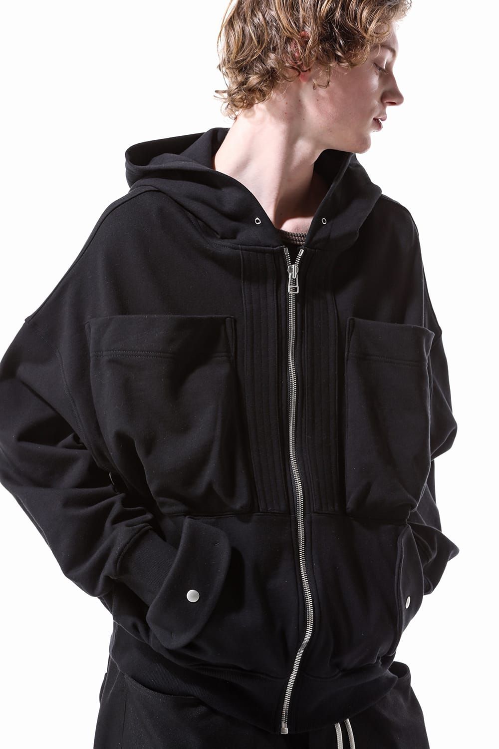 Zip Hoodie"Black" / ジップフーディ"ブラック"