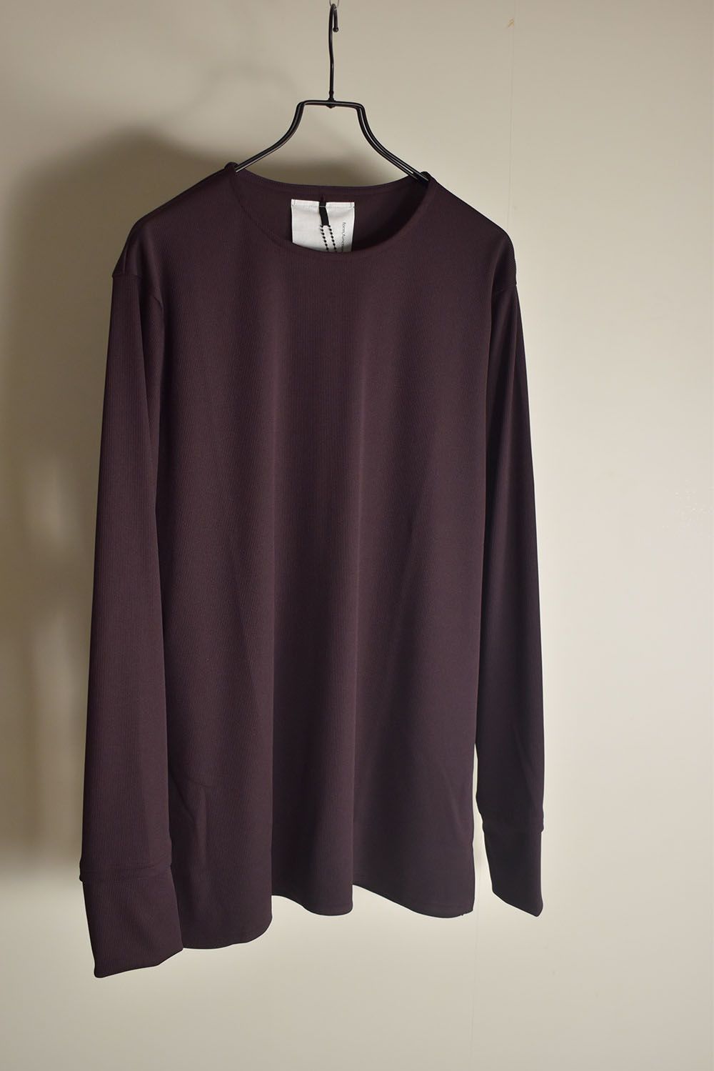 Base Layer Crew Neck "Bordeaux" / ベースレイヤークルーネック"ボルドー"