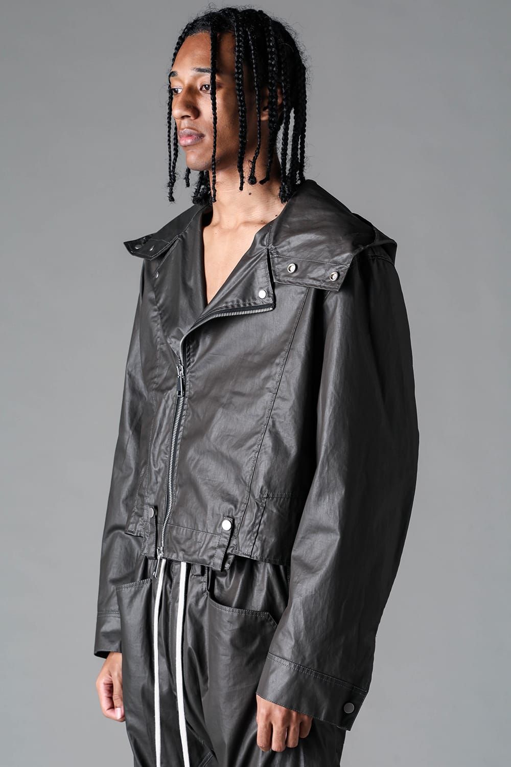 《2027SS先行予約》Hoodei Double Riders "Black / Khaki" / フーディダブルライダース"ブラック / カーキ"