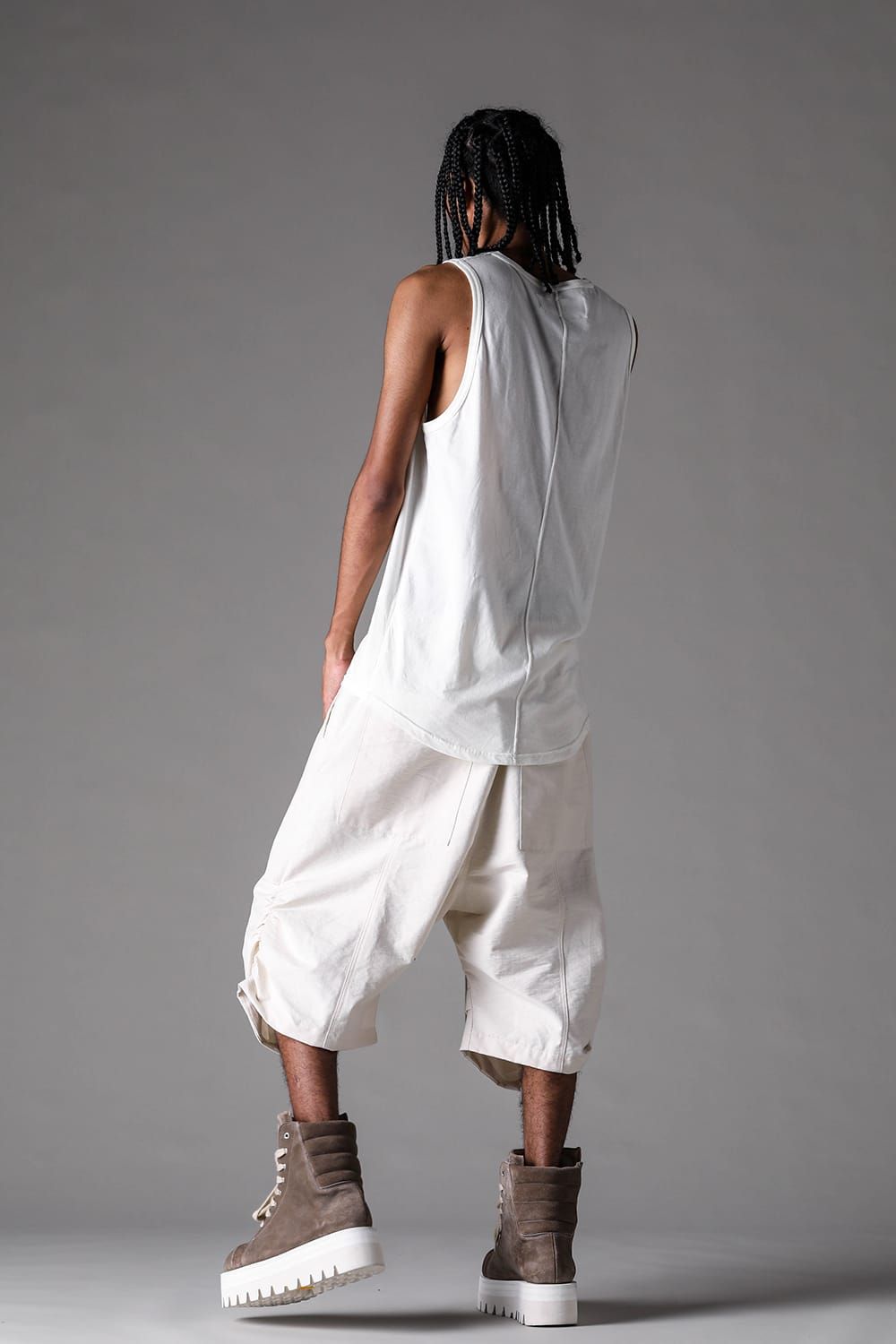 《2027SS先行予約》Regular  Tank Top"Black / Ivory / Grey / Greige" / レギュラータンクトップ "ブラック / アイボリー /グレー / グレージュ"