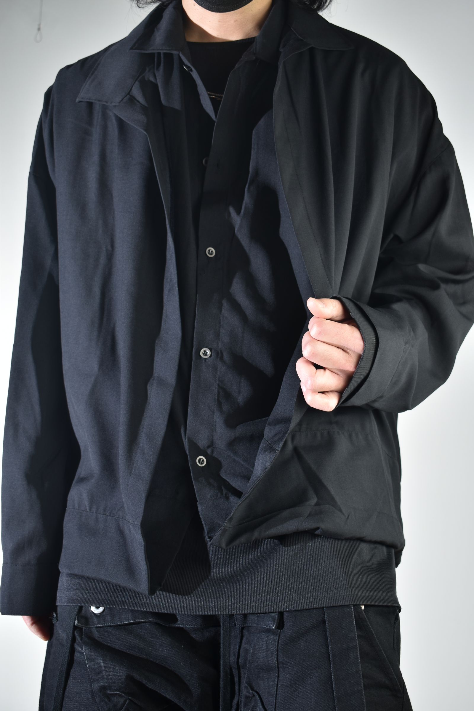 Coalesce Shirts"Black " / コウアレスシャツ"ブラック"