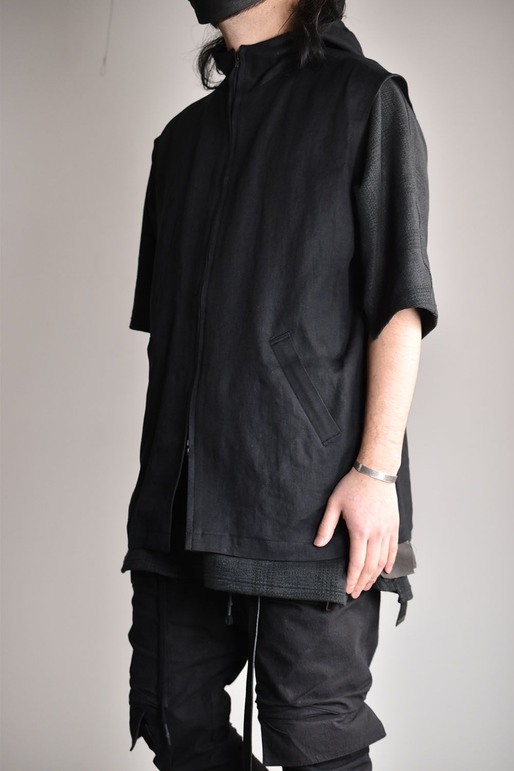 Himeutsugi Vest"Black"/ヒメウツギベスト"ブラック"