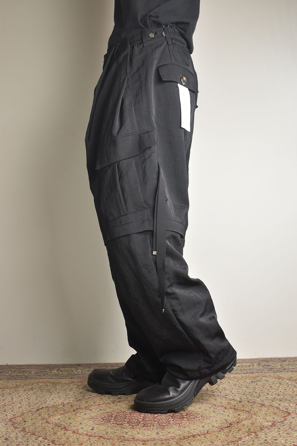 Detachable Cargo Pants"Black"/ デタッチャブルカーゴパンツ"ブラック"