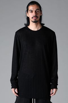 《2025AW先行予約》Crew Neck Top"Black / Khaki /Grey /D.Grey" / クルーネックトップ"ブラック/カーキ/グレー/ダークグレー"