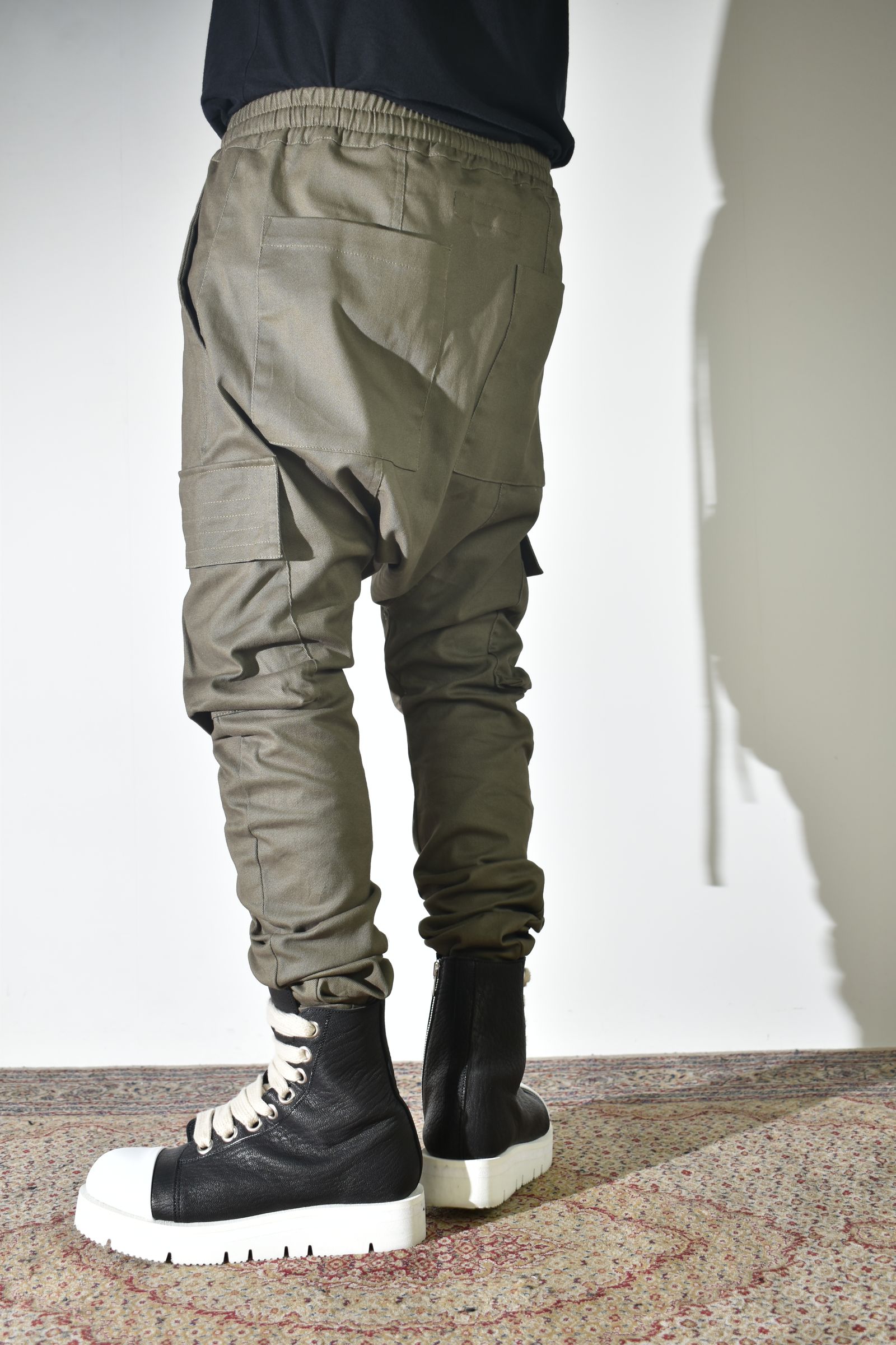 【Exclusive】Cargo Sarouel Skinny"Khaki" / カーゴサルエルスキニー"カーキ"