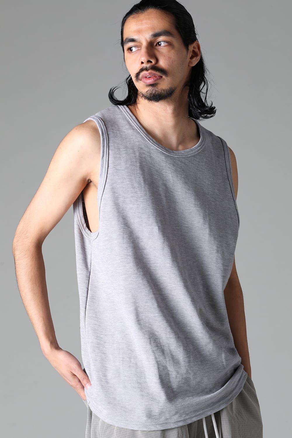 《2025AW先行予約》Tank Top"Black / Ivory / Grey / Beige /Khaki /D.Grey" /タンクトップ"ブラック/アイボリー/グレー/ベージュ/カーキ/ダークグレー"