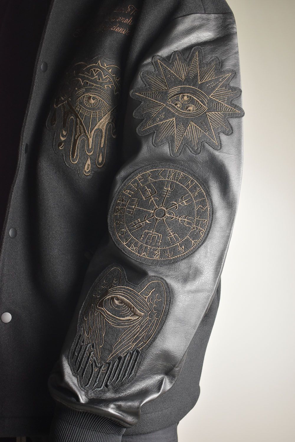 Heavy Melton Coach Jacket"Black" / ヘビーメルトンコーチジャケット"ブラック"