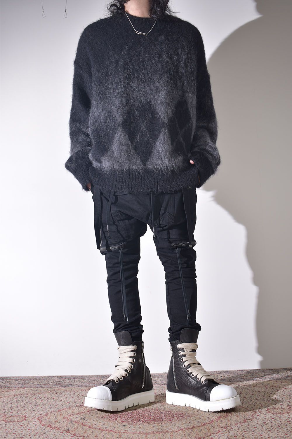 汎用性の高いMA-1とモヘアニット