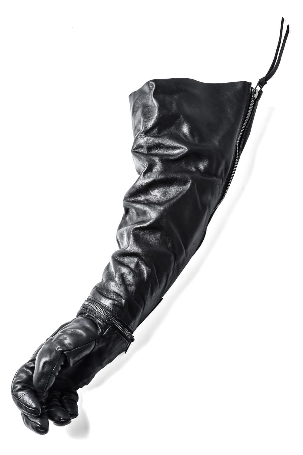 "TVA"Collaboration Horse Leather Long Glove "Black" / The viridi-anneコラボレーションホースレザーロンググローブ"ブラック"