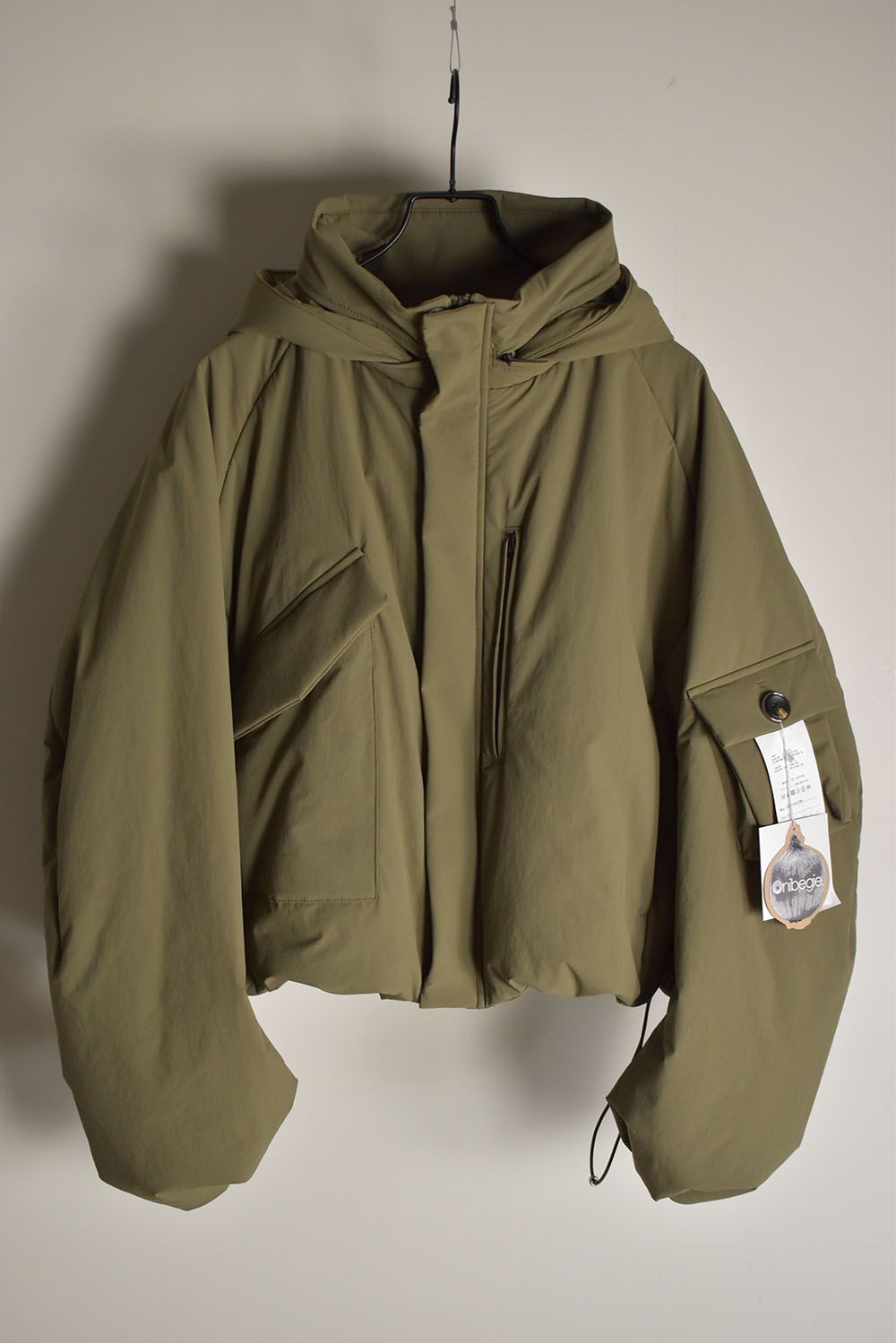 Padding Short Blouson"Olive" / パディングショートブルゾン"オリーブ"