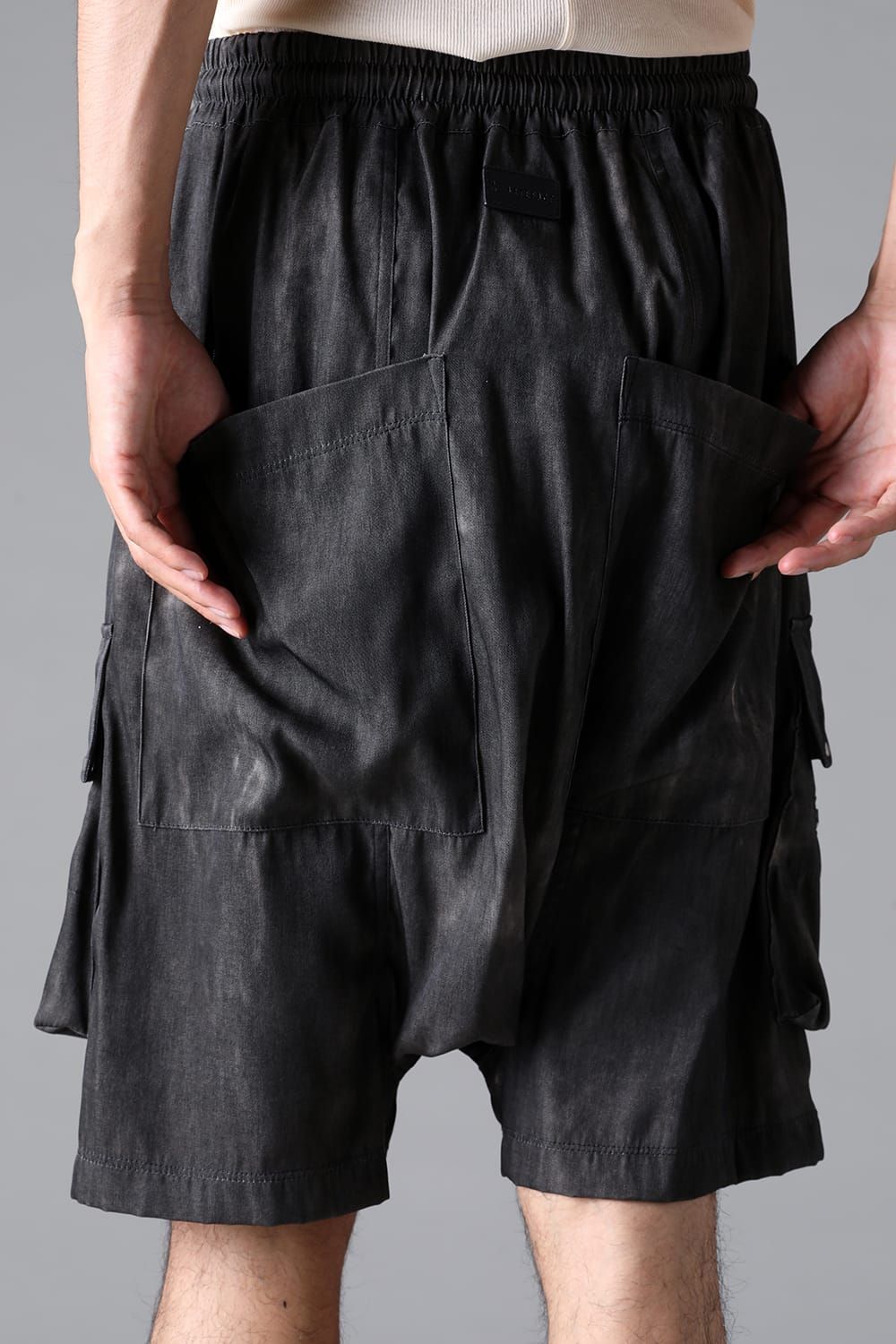 《2026SS先行予約》Cargo Shorts"Black / Uneven D.Grey / Uneven Grey" / カーゴショーツ"ブラック/アンイーブンダークグレー/アンイーブングレー"