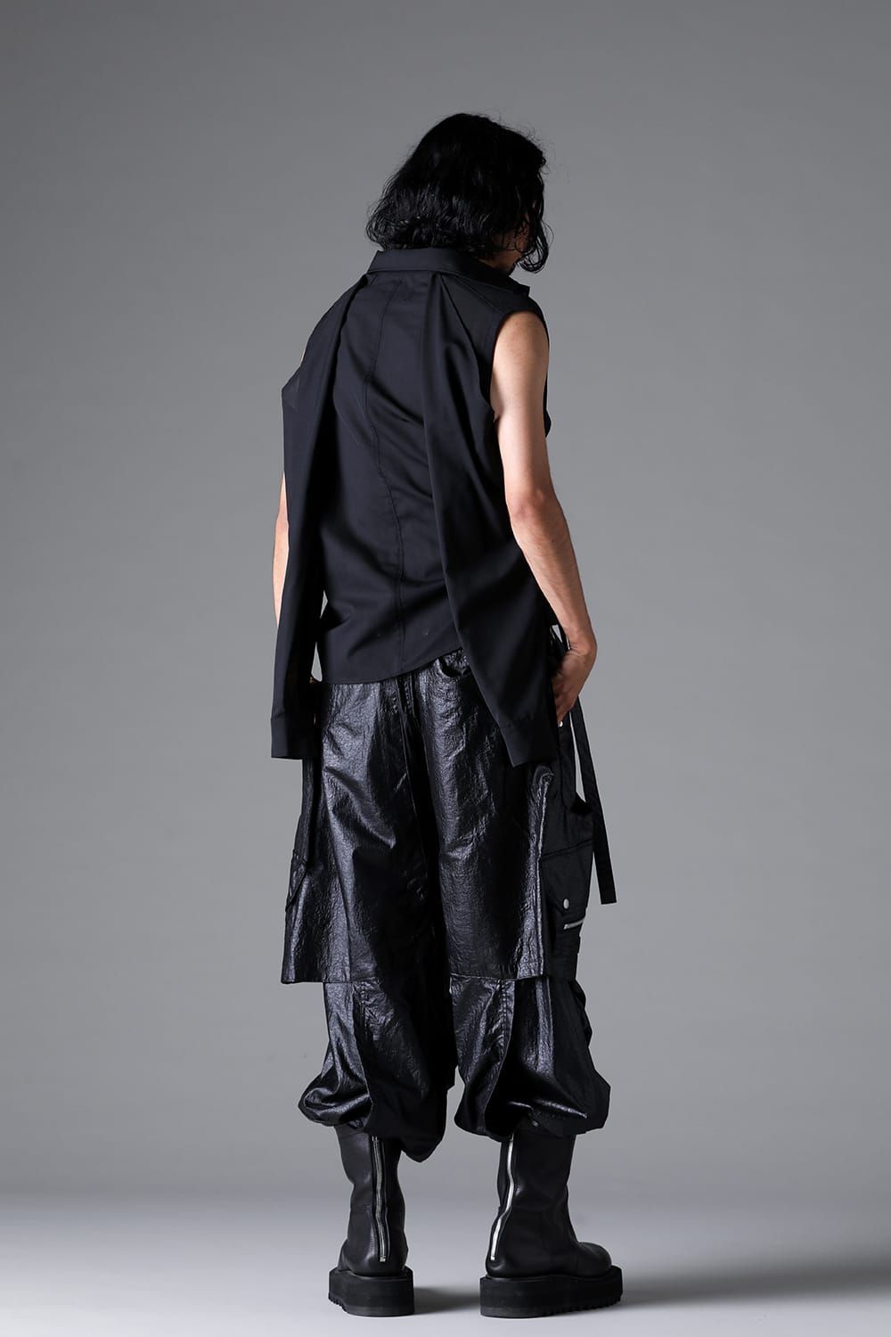 《2026SS先行予約》Parachute Cargo Wide Pants"Black" / パラシュートカーゴワイドパンツ"ブラック"