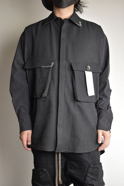 Shirts Jacket"Black"/シャツジャケット"ブラック"