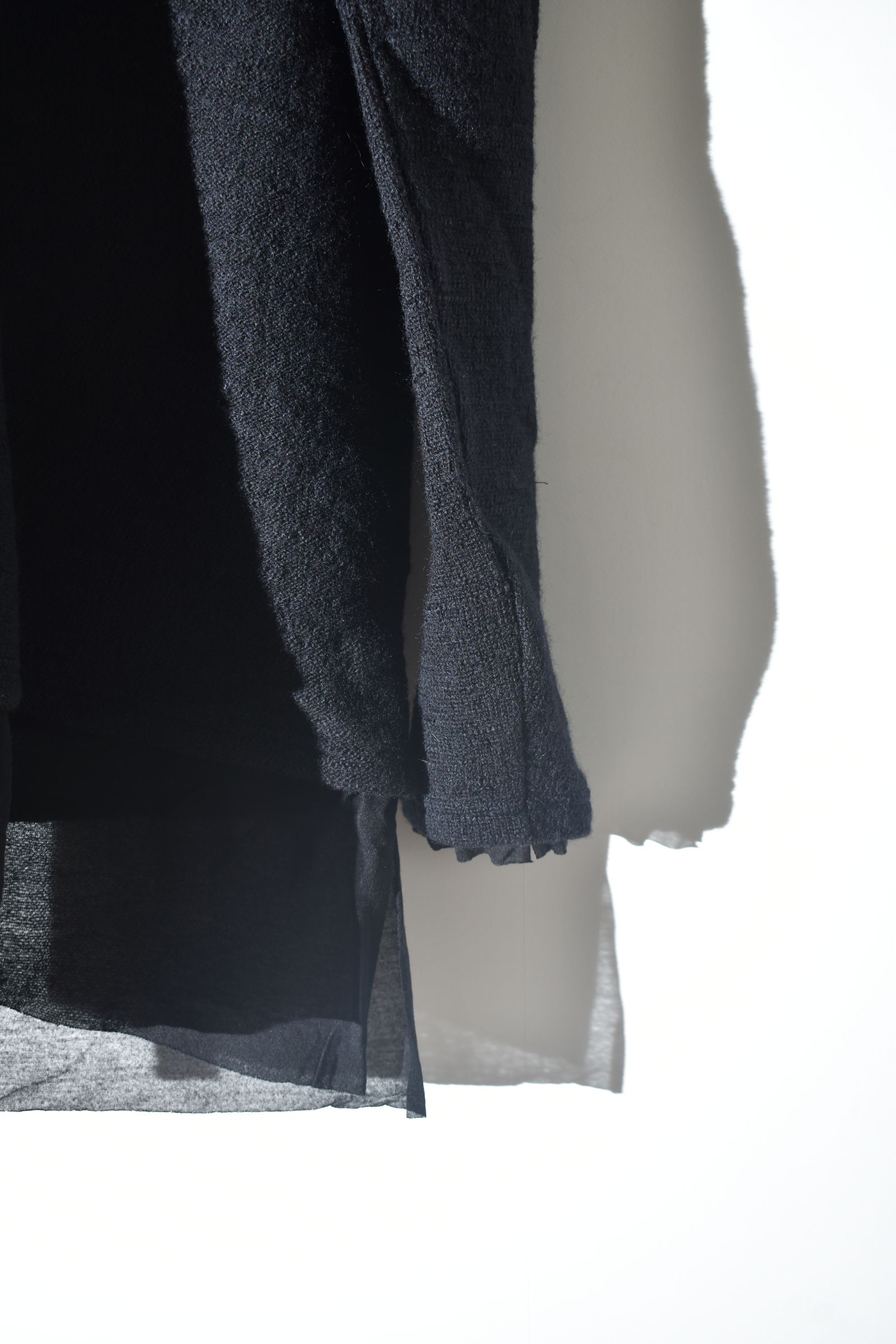 Layerd Long Sleeve Tee Shirt"Black" / レイヤードロングスリーブTeeシャツ"ブラック"
