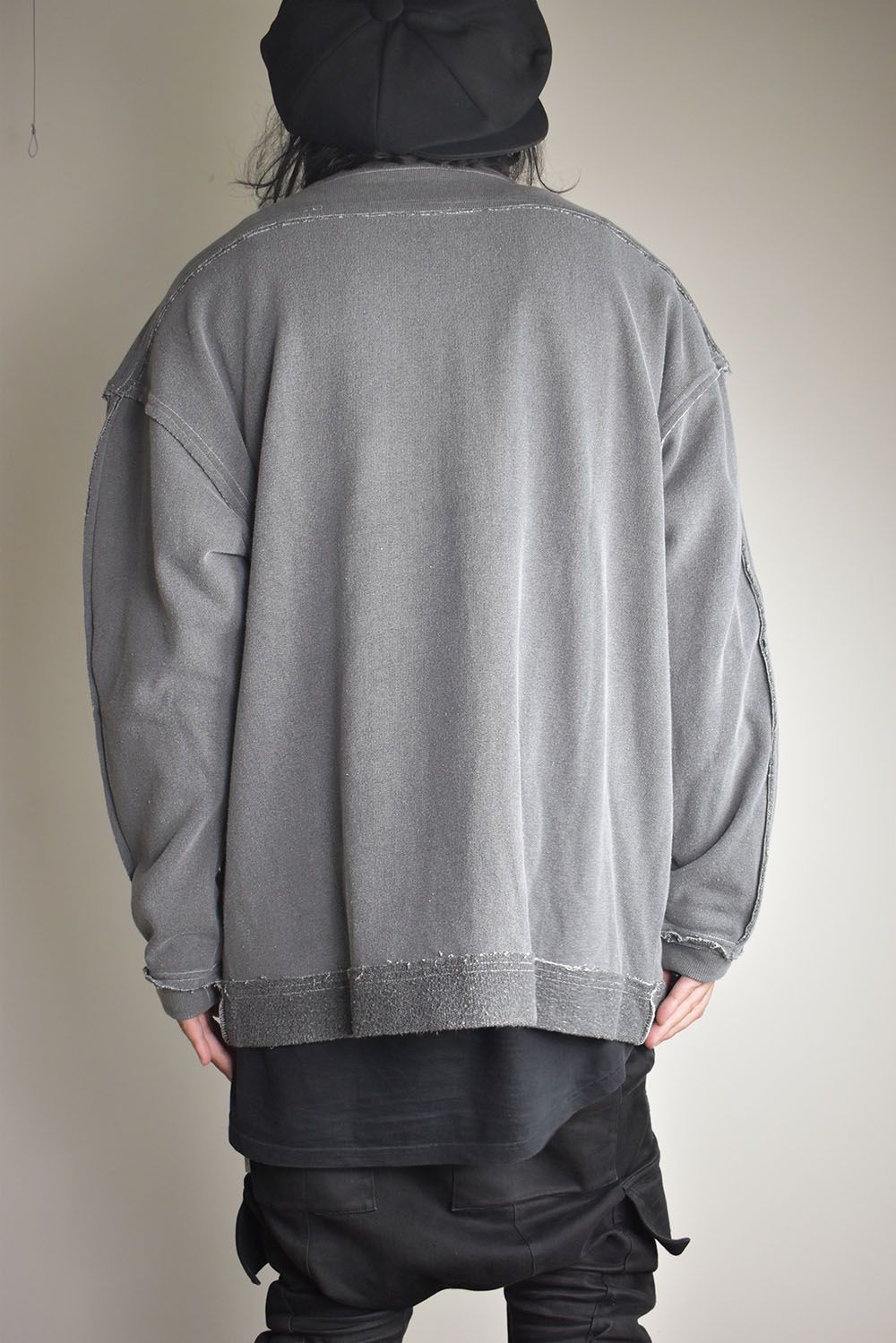 Painter Sweat Pullover"Grey" / ピグメントスウェットプルオーバー"グレー"
