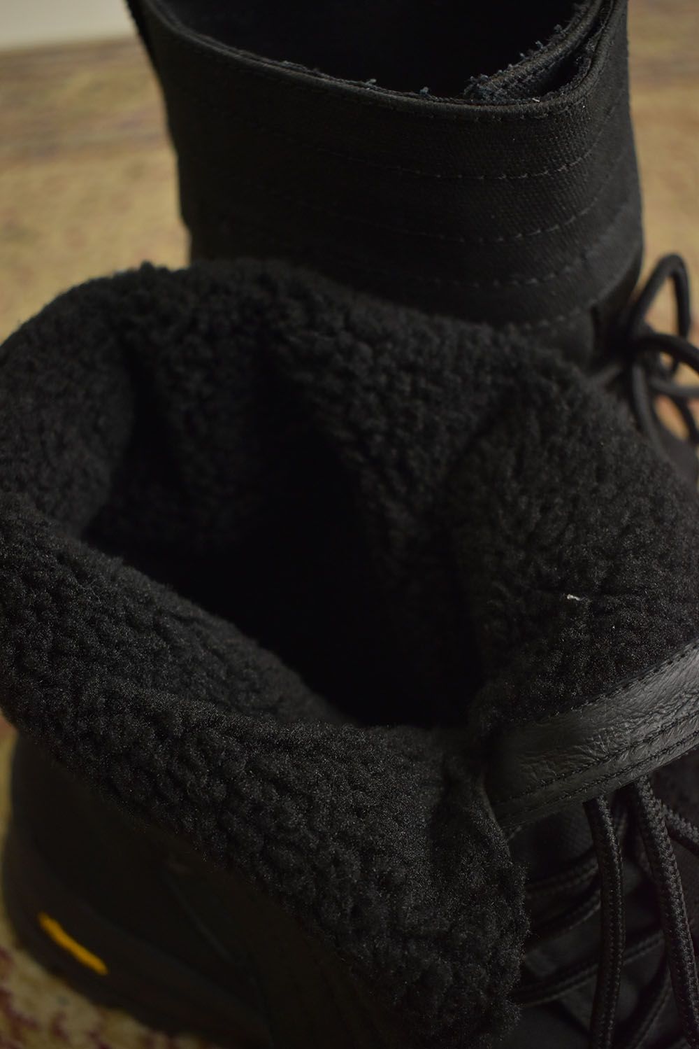 High Cut Sneaker "Black" / ハイカットスニーカー"ブラック"