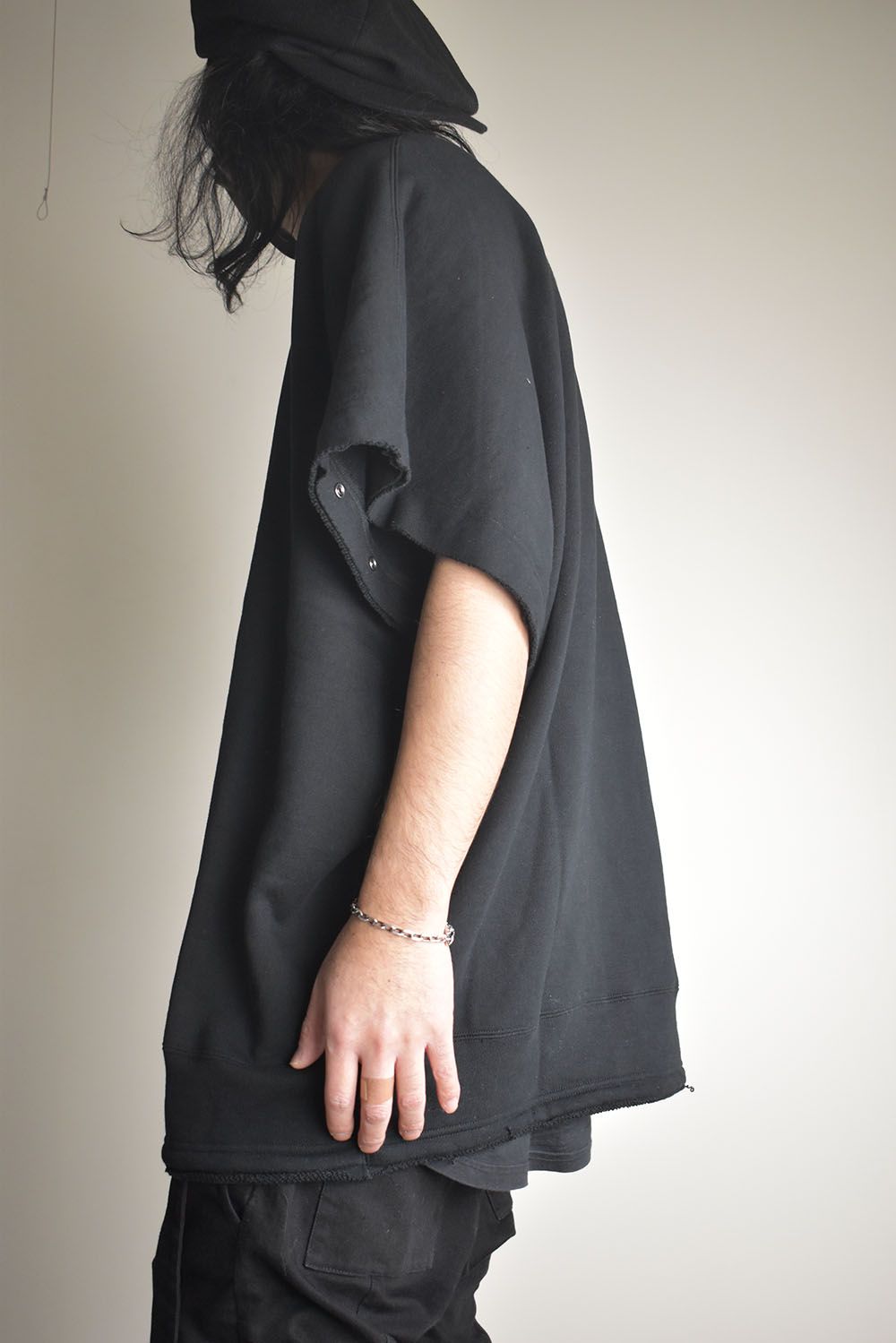 Sweat Oversize Pullover"Black" / スウェットオーバープルオーバー"ブラック"