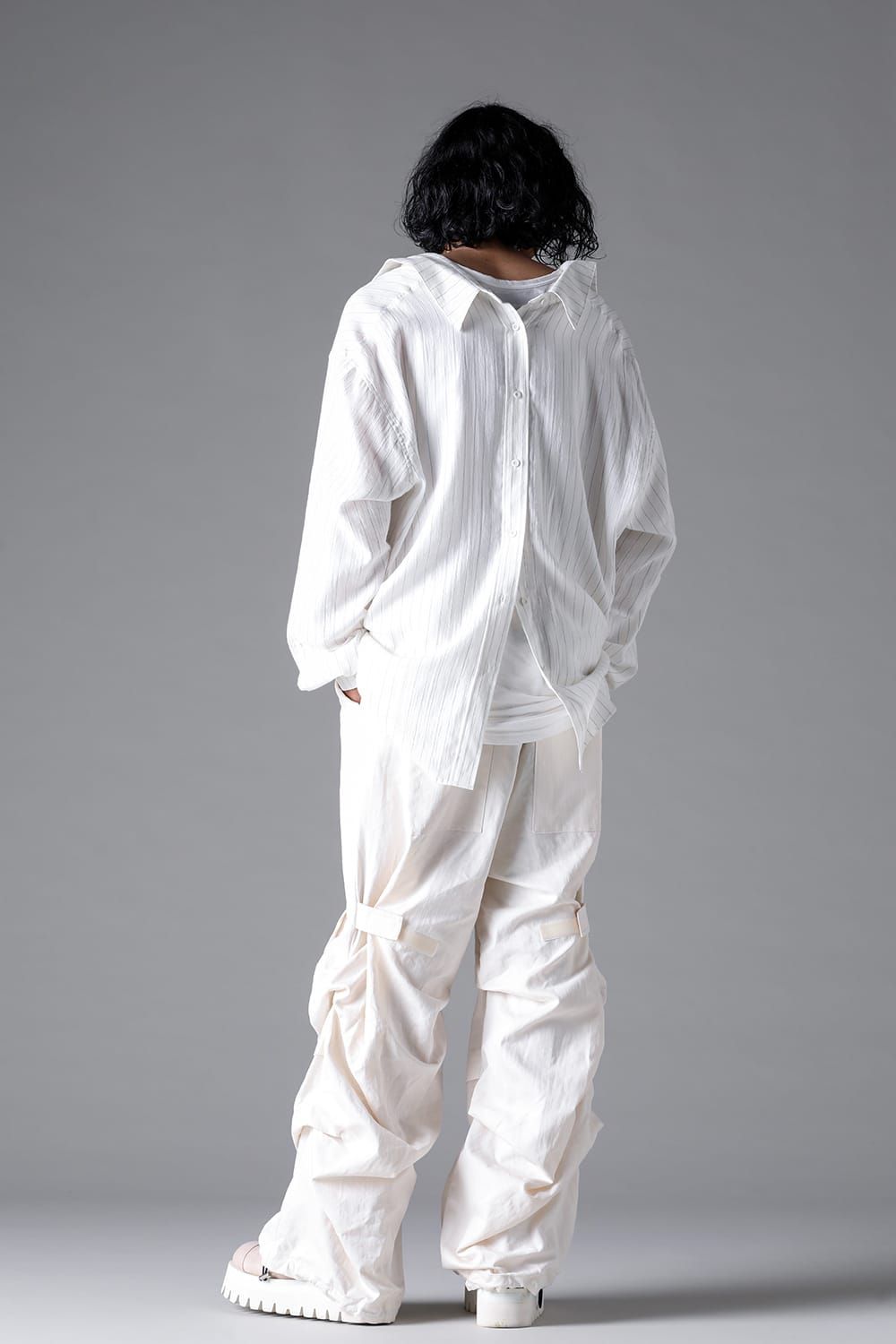 《2026SS先行予約》Back Face Shirts"White × Stripe" / バックフェイスシャツ"ホワイト×ストライプ"