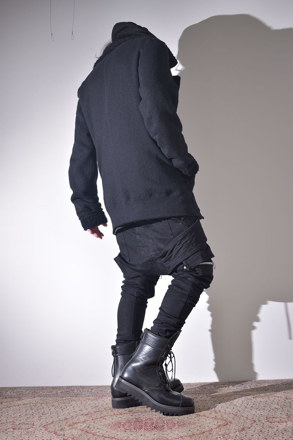 ライトな着心地で暖かく