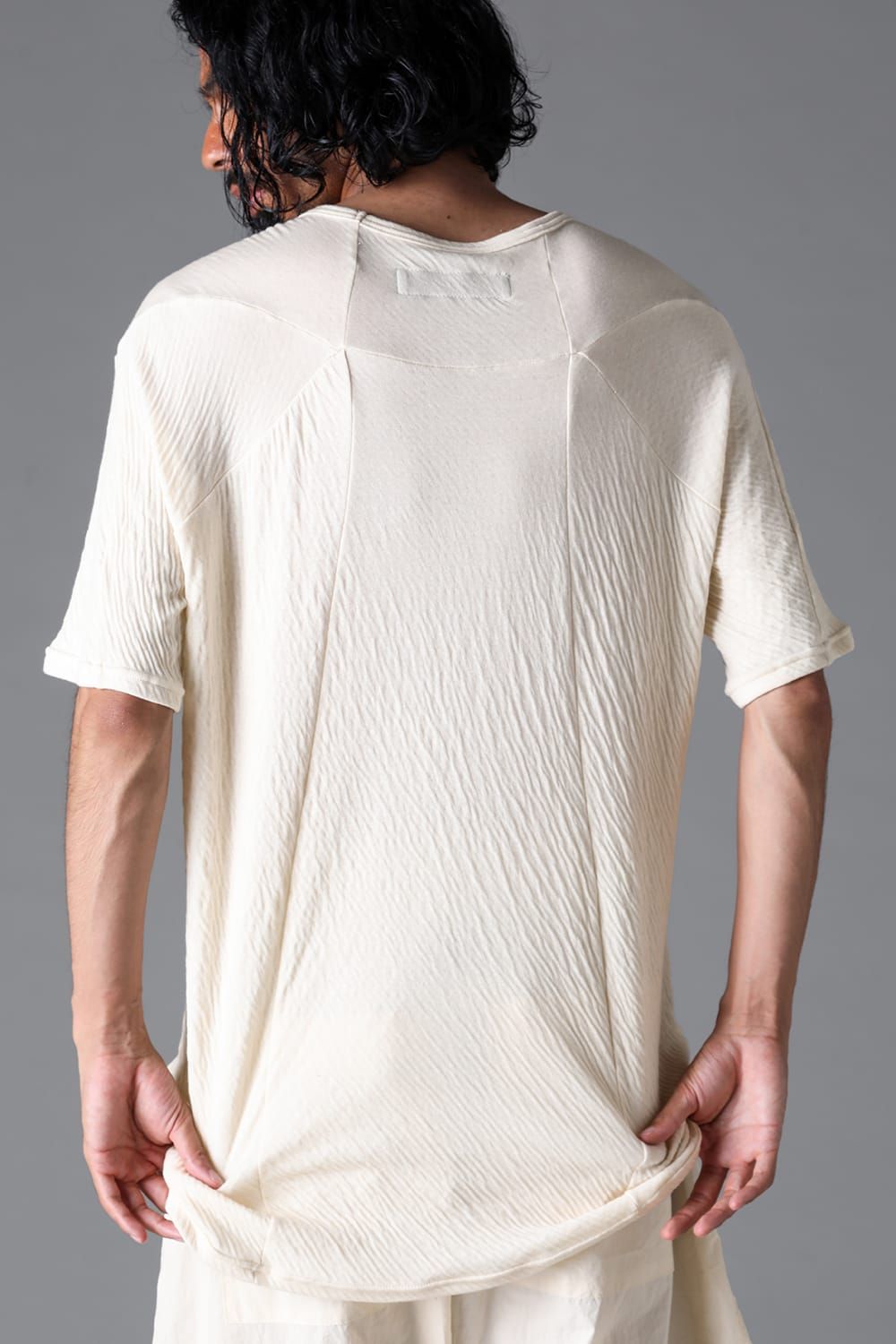 《2026SS先行予約》Switching Tee"Black / Cream" /スウィッチングTee"ブラック/クリーム"