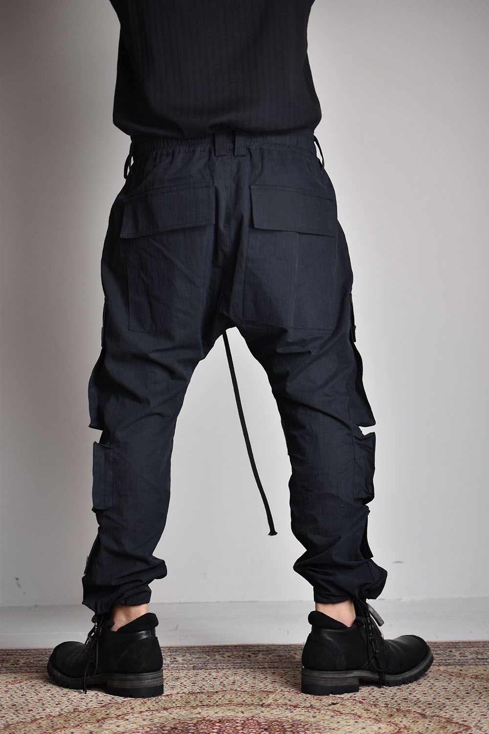 Cargo Long Pants"Black"/ カーゴロングパンツ"ブラック"