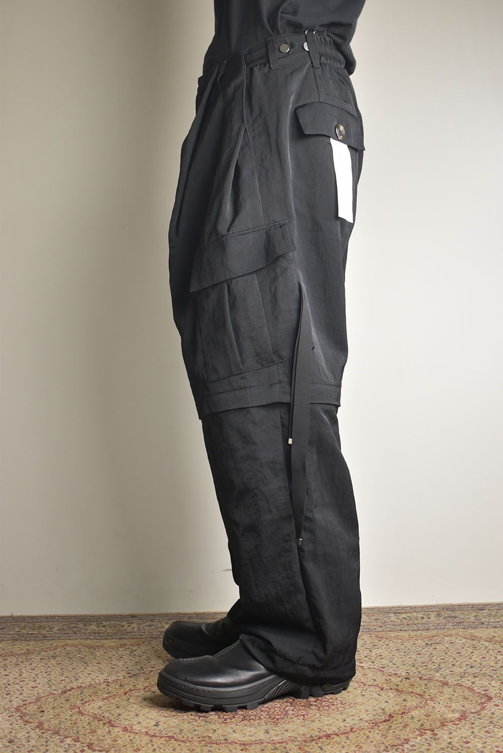 Detachable Cargo Pants"Black"/ デタッチャブルカーゴパンツ"ブラック"