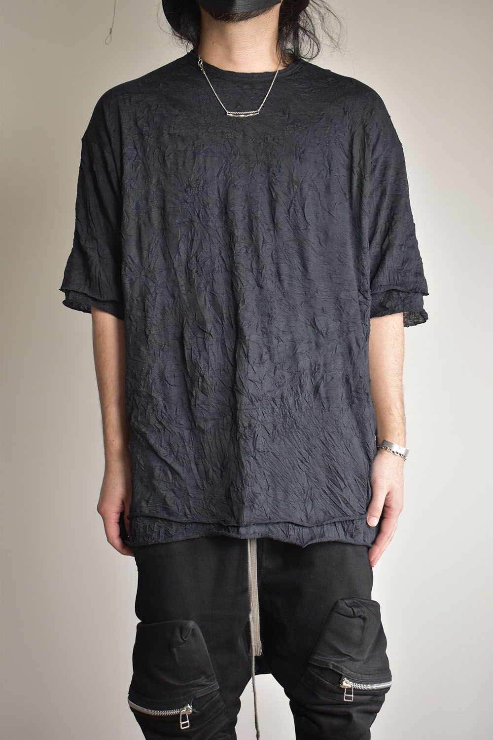 A.F ARTEFACT - Gauze Washer Over Sized Tee