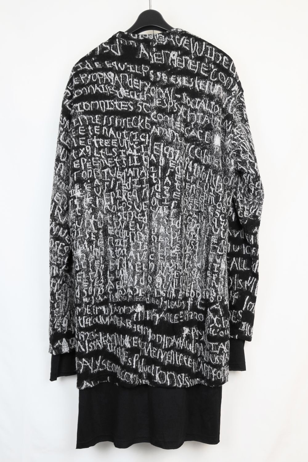 OVERSIZED LAYERED LONG SLEEVE T SHIRT"Black"/オーバーサイズドレイヤードロングスリーブTeeシャツ"ブラック"