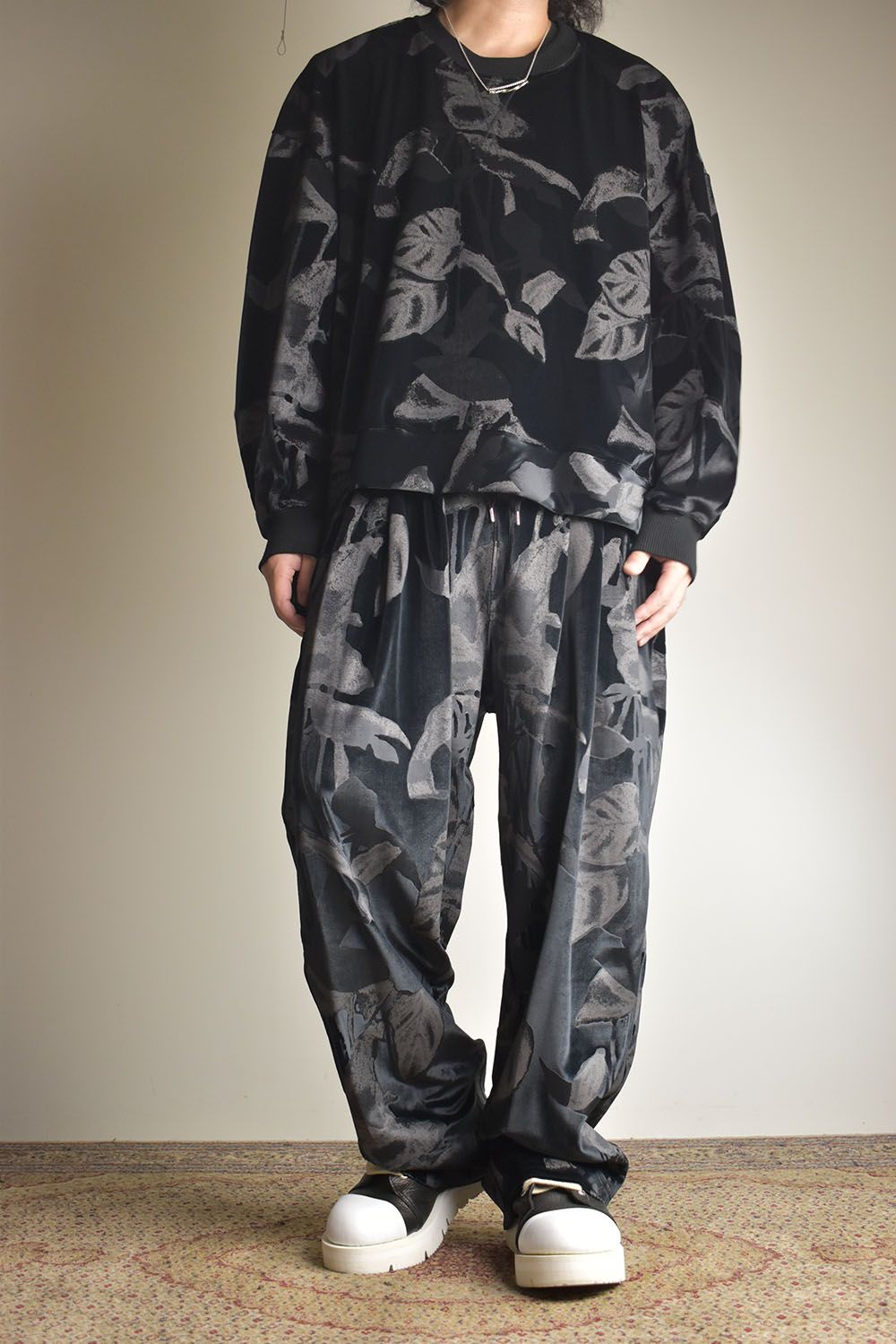 Tuck Easy Pants"Black" / タックイージーパンツ"ブラック"